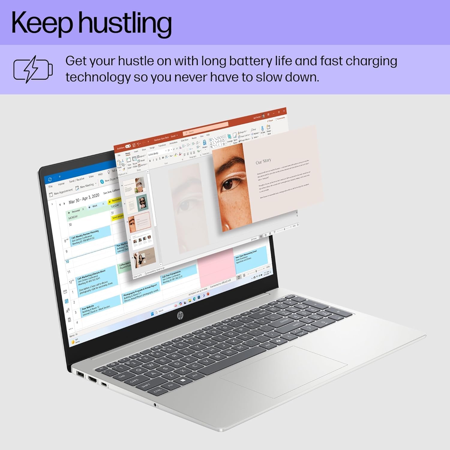HP 15.6 inch Laptop HD Touchscreen Display| AMD Ryzen 3 7320U(Beat Intel Core i5-1155G7)| AMD Radeon Graphics | Webcam| 8GB RAM DDR5 | 256GB SSD | Windows 11 Home | Bundle with Stylus Pen