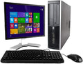 HP Desktop Computer Package with 19in Monitor(Brands May Vary) (Core I5 Upto 3.4GHz,4GB,250GB,WiFi,VGA,DP,DVD,Windows 10-Multi Language-English/Spanish/French) (CI5)(Renewed)