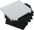 Ferplast Dog Kennel Insulation Panels, Kit of 6 PVC Panels for Dogvilla 70, Black, Easy Installation, 24.41 x 24.41 x 8 cm