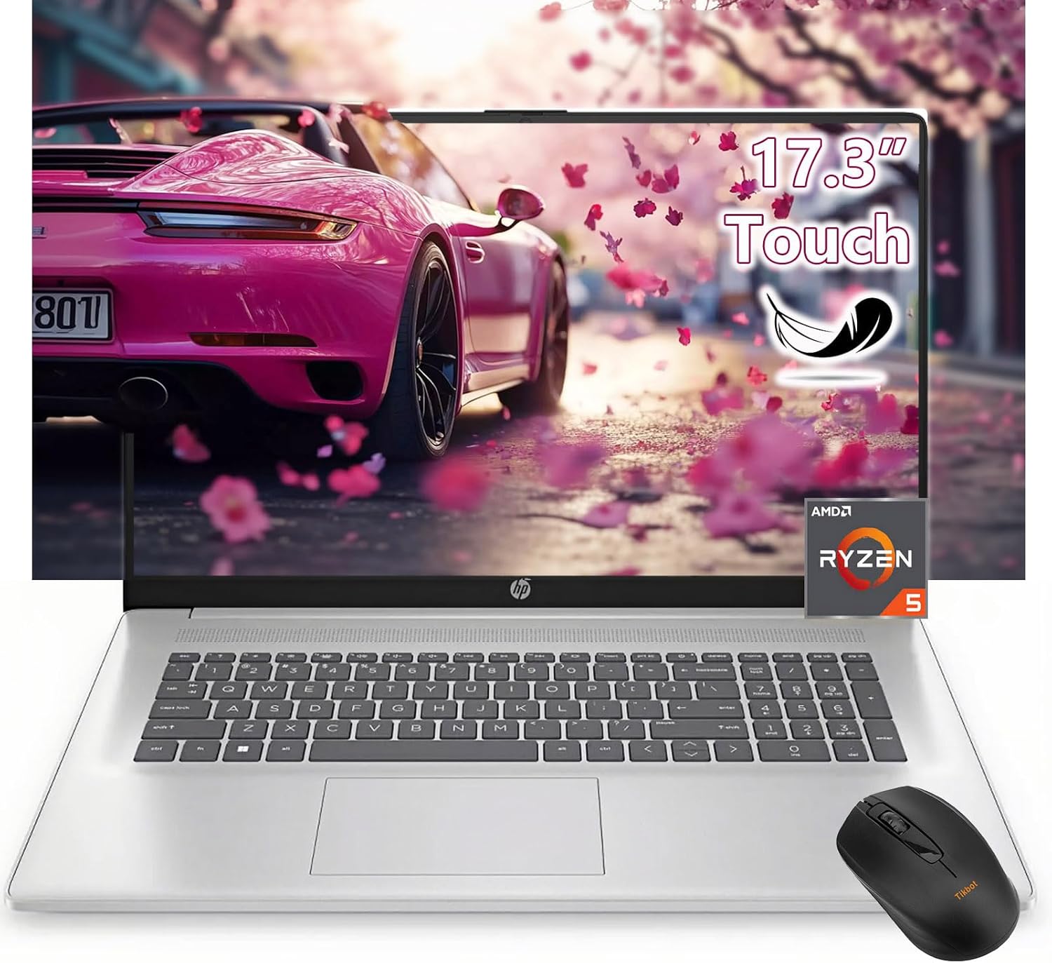 HP 17inch Laptop Touchscreen -AMD Ryzen 5 7430U Beat i7-1355U -64GB RAM -1TB SSD -Windows 11 - AI Copilot Key -2025 Portatil Computadora Laptop -Business School College