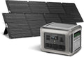 ALLPOWERS Solar Generator with Panels Included: R2500 Power Station + 2x200W Solar Panels, 1920Wh LiFePO4, 2500W AC Output, 2x100W USB-C PD Fast Charging, 80% Charge 1 Hour, for Home Backup Camping RV
