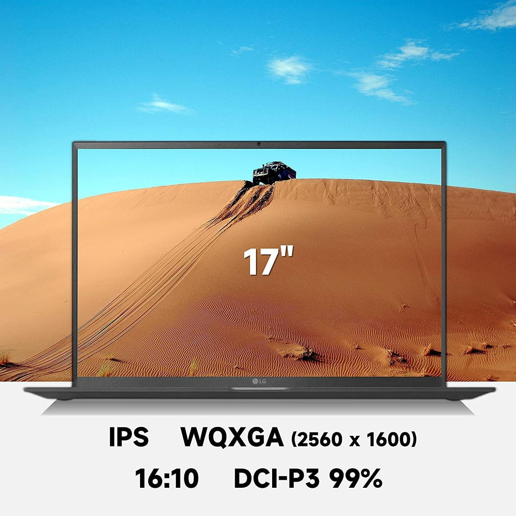 LG-gram Laptop-17 inch Touchscreen 2.5K - Intel Core Ultra 7 Processor -32GB RAM| 1TB SSD -Windows11 Pro -Backlit Keyboard - 2025 AI PC Copilot -Ultra Thin Lightweight -Business Work