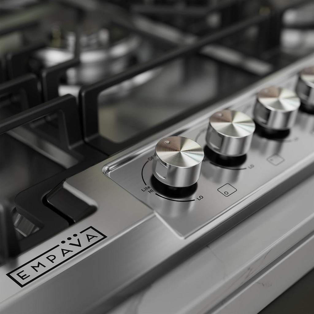 Empava 36' Stainless Steel 5 Italy Sabaf Burners Stove Top Gas Cooktop EMPV-36GC881