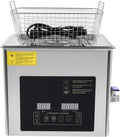 30L Ultrasonic Cleaning Machine,28/40khz Dual Frequency Ultrasonic Washing Machine,0-176℉ Adjustment Instrument Cleaner for Jewelry Glasses (10L)