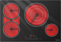 GASLAND 30 Inch Electric Cooktop, 4 Burners Radiant Glass Stove Top, ETL & FCC Certificated, Drop-in Ceramic Cooktop, Slide Touch Control, Child Safety Lock, Hot Surface Indicator, 220V, CH774BF34A