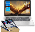 HP 17 Laptop, 17.3' HD+ Display, 11th Gen Intel Core i3-1125G4 Processor, 16GB RAM, 512GB SSD, Wi-Fi, HDMI, Webcam, Windows 11 Home, Silver
