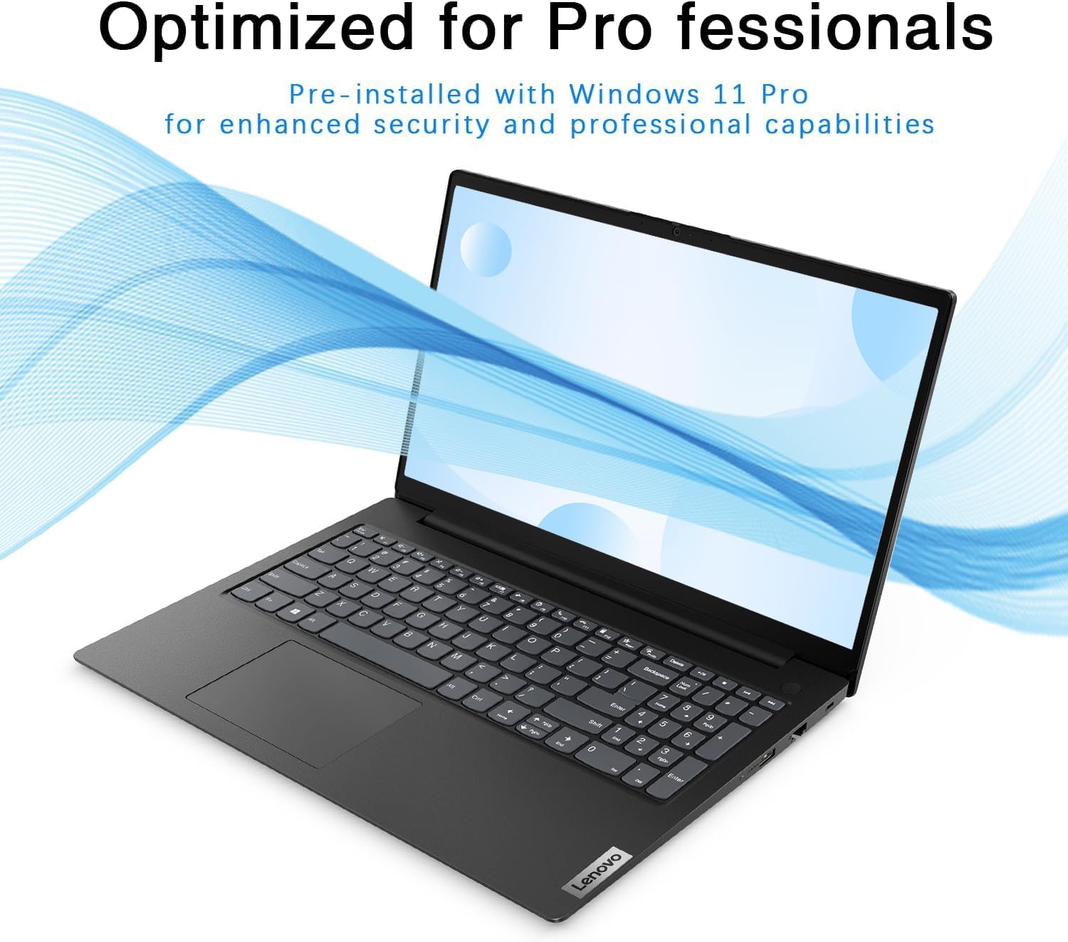 Lenovo V15 Business Laptop | 2025/2026 Edition | Intel Pentium 4-Core Series Processor | 15.6 FHD Screen (1920 x 1080) | 40GB RAM | 2TB PCIe SSD | WiFi-6 | Ethernet RJ-45 | Windows 11 Pro