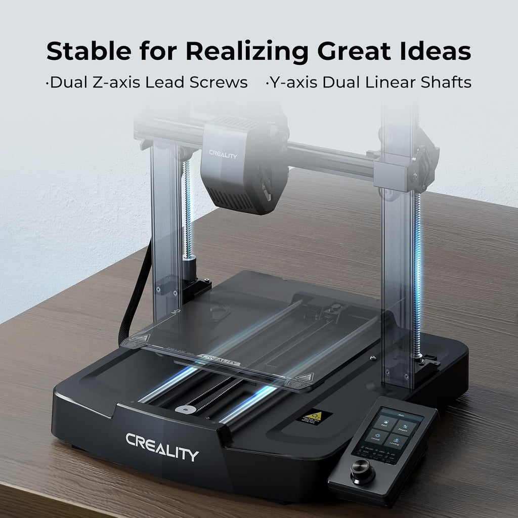 Creality Ender 3 V3 Plus 3D Printer with Direct Dual Gear Extruder Fully Metal CR Touch Auto Leveling Silent Motherboard