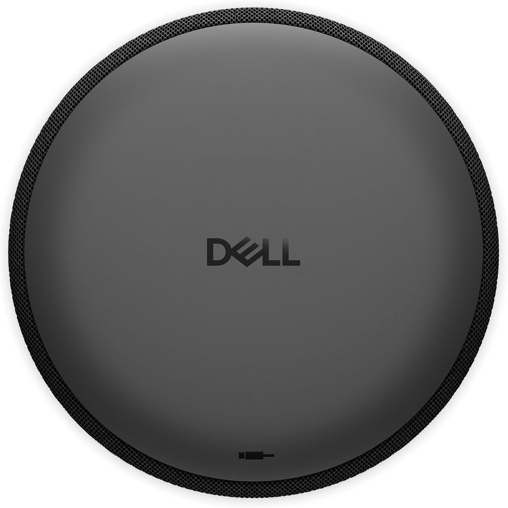 Dell Pro Wired Speakerphone - SP325 - USB-C, Zoom/Microsoft Teams Certified, 4 Omnidirectional Microphones, AI-Based Noise Cancellation Microphones