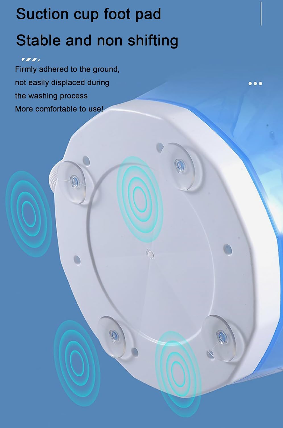 Portable Hand cranked clothes spin drying bucket,Non-Electric Washing Machine and Spin Dryer,Mini Hand Crank Washing Machine Dehydrator for Dormitory, Apartment, Rv (grey)