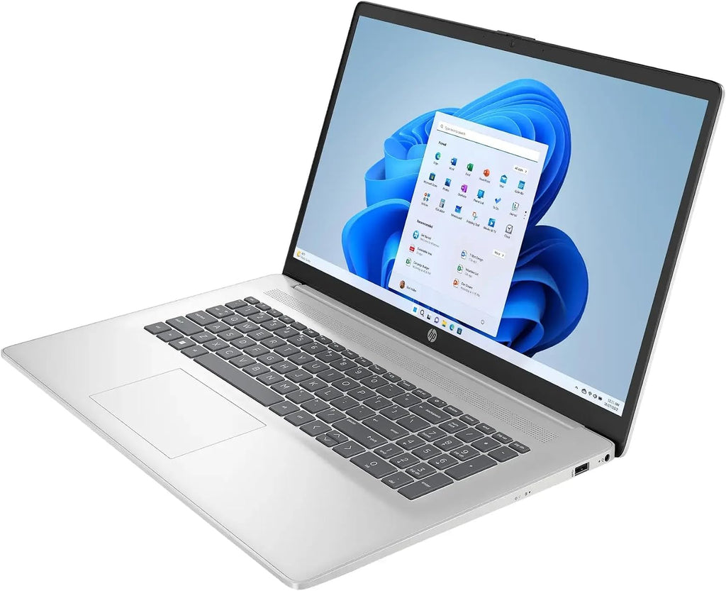 HP 17t FHD Laptop Computer, 17.3' FHD Anti-Glare Display, Intel 10-Core i5-1334U, Backlit Keyboard, Window 11 Pro Laptop for Business & Students, Wi-Fi 6 + Bluetooth 5.4, 32GB RAM + 1TB SSD