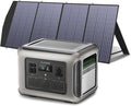 ALLPOWERS R2500 V2 Solar Generator Kit with 400W Panel: 1920Wh LiFePO4, 2500W AC Output, 2x100W USB-C PD Fast Charging, 80% Charge in 1 Hour, for Home Backup Camping RV Off-Grid