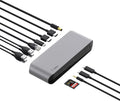 Belkin Thunderbolt 3 Dock Pro w/ Thunderbolt 3 Cable - USB-C Hub - USB-C Docking Station for MacOS & Windows, Dual 4K @60Hz, 40Gbps Transfer Speed, 85W Upstream Charging, w/ Ethernet, SD & Audio Ports