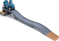 Step2 Up & Down Roller Coaster Kids Ride On Toy, Push Car, Indoor/Outdoor Playset, Made of Durable Plastic, Max Weight 50 lbs., for Toddlers 2-5 Years Old, Gray & Blue