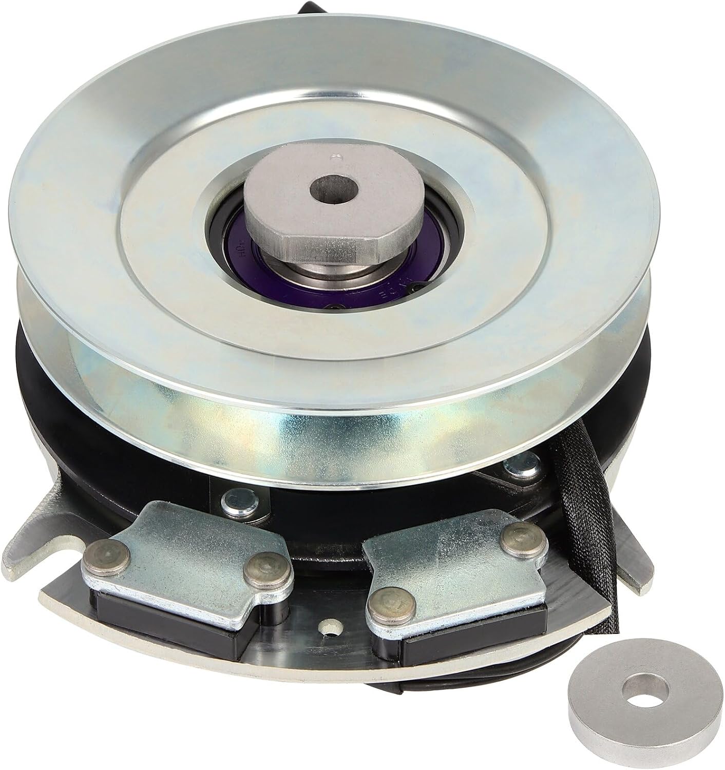 SCITOO PTO Clutch Fit for BIG DOG：601326,for HUSTLER：5218-227,for WARNER：5218-283,218-283,for COUNTRY CLIPPER：5218-227,E-6532,for XTREME：X0250,X0250-K,X0272,X0272-K,X0420,X0230 Electric Lawnmower