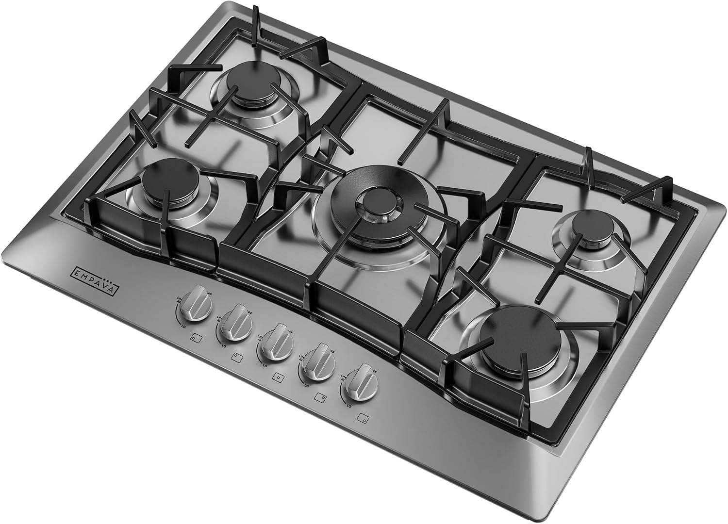 Empava 30' Gas Cooktop in Stainless Steel with 5 Burners 30XGC21