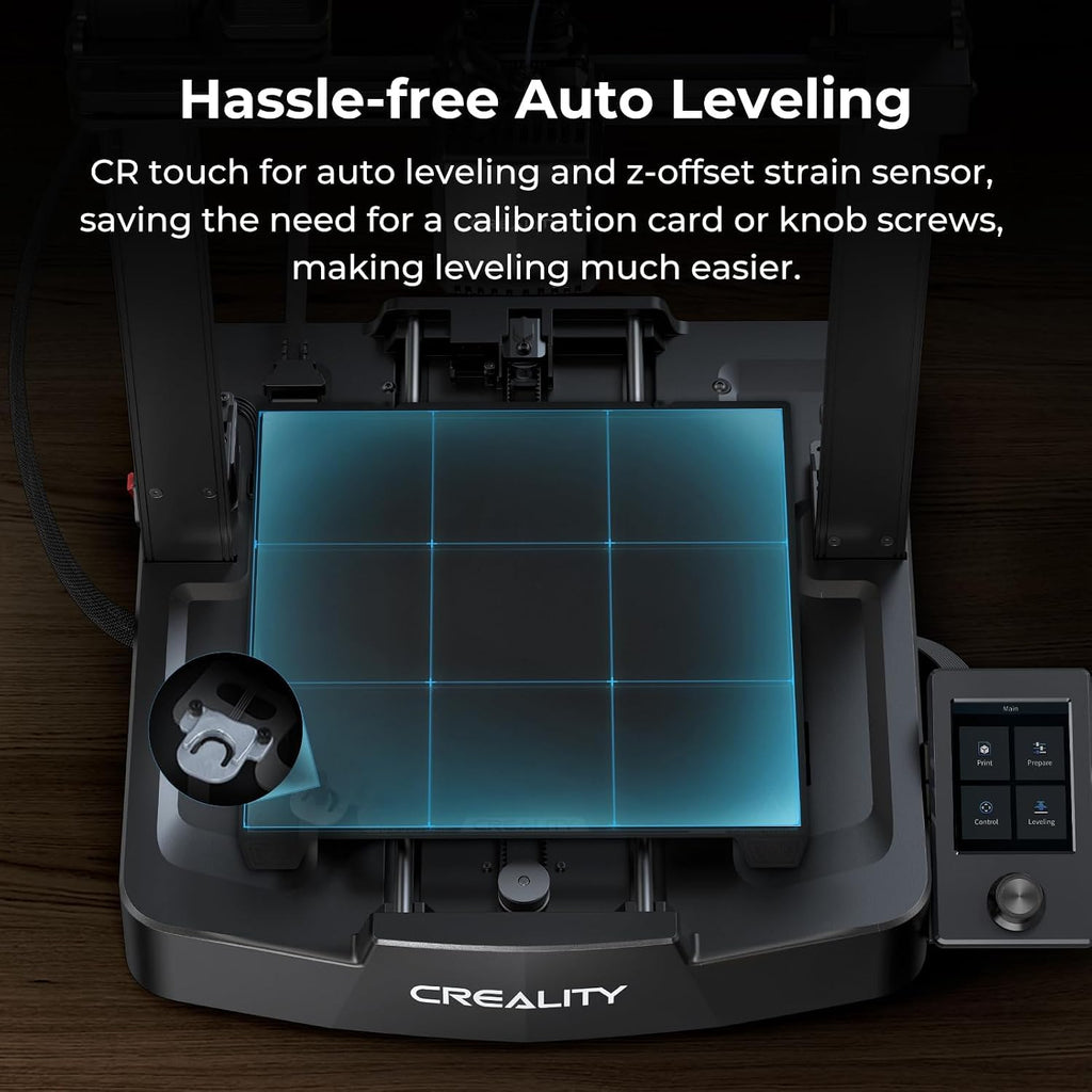Creality Ender 3 V3 Plus 3D Printer with Direct Dual Gear Extruder Fully Metal CR Touch Auto Leveling Silent Motherboard