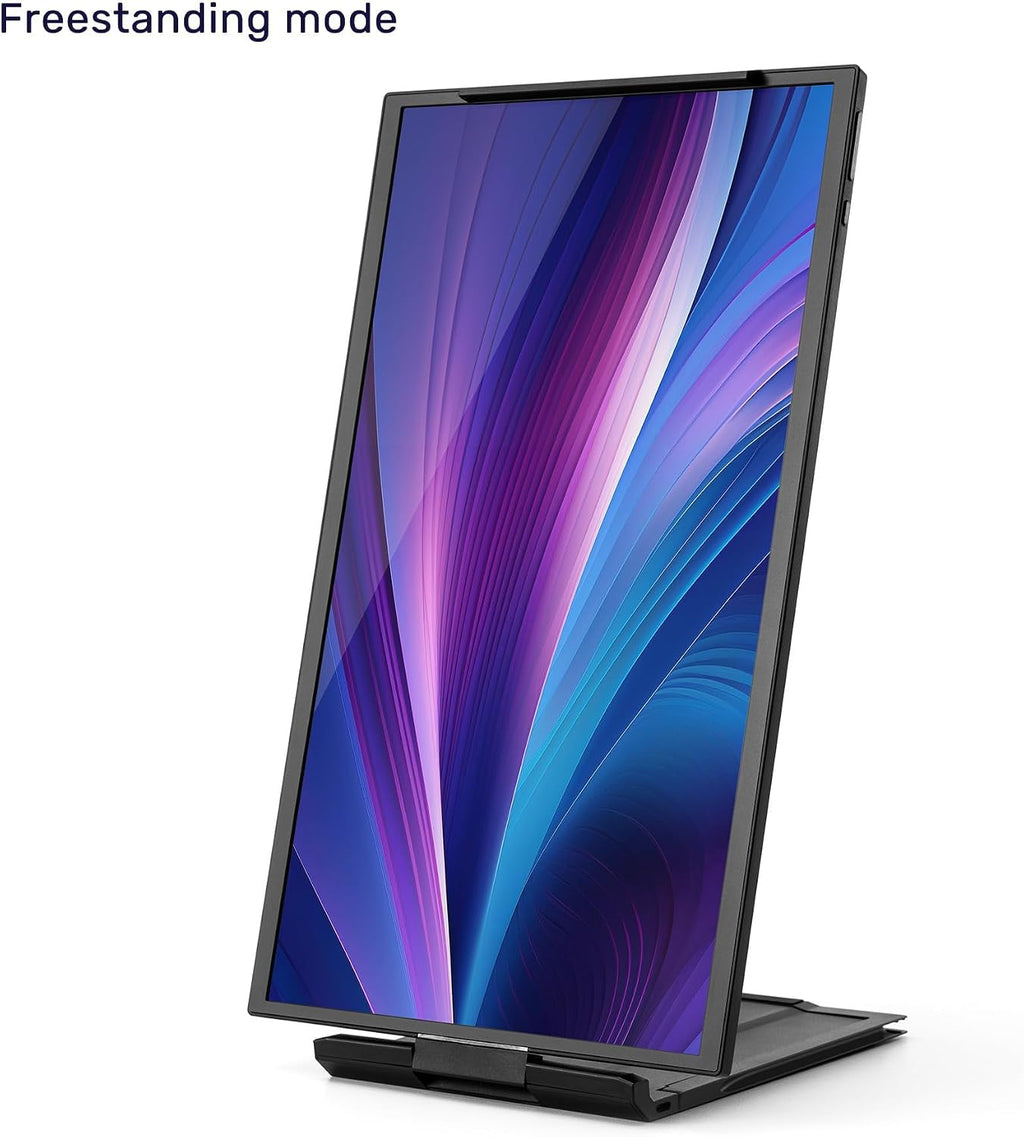 SideTrak Swivel 15.6' Attachable Portable Monitor for Laptop | FDH TFT Laptop Dual Screen | Mac, PC & Chrome Compatible | Swivel Hinge Laptop Screen Extender | USB-C Port