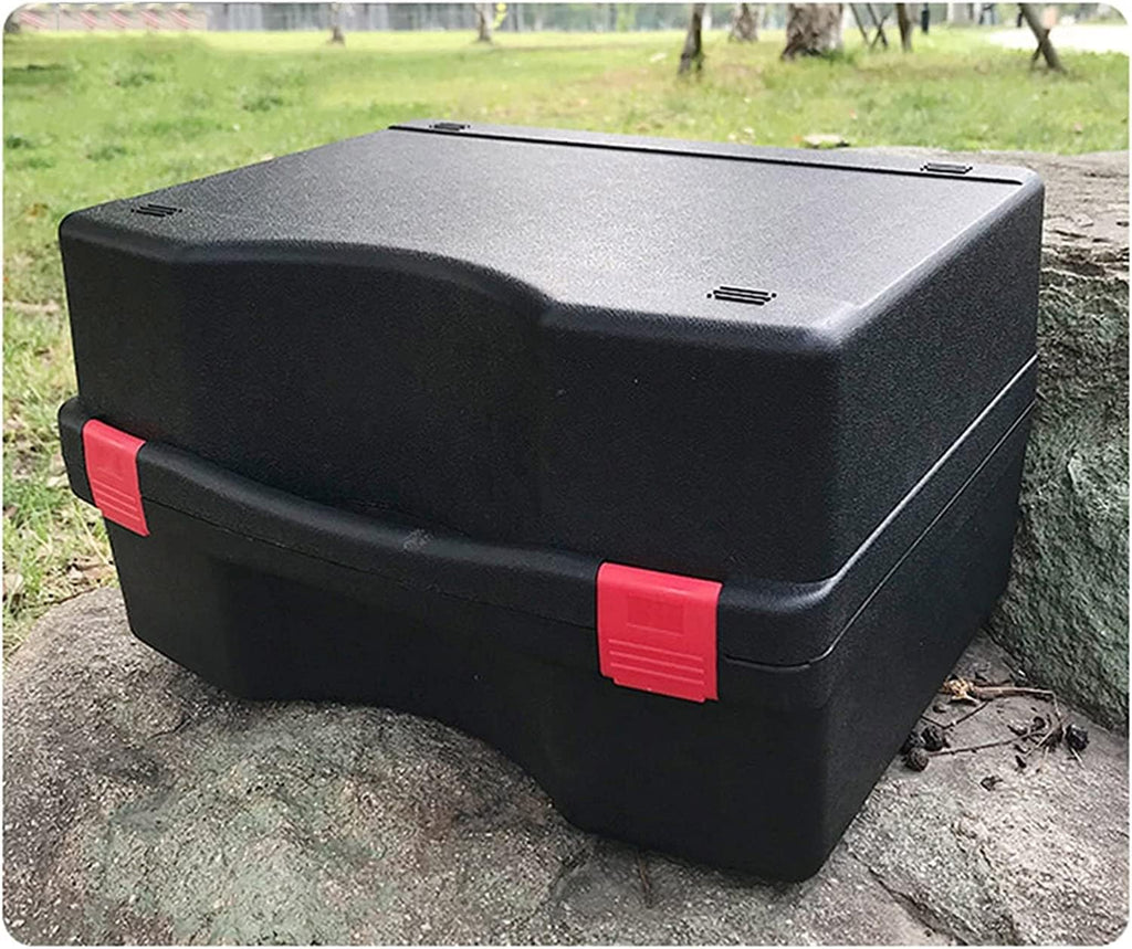 LIOONS Tool Box Plastic High Capacity Portable Storage Case Tool Kit with Sponge Lightweight Non-Slip Handle Storage Tool Set