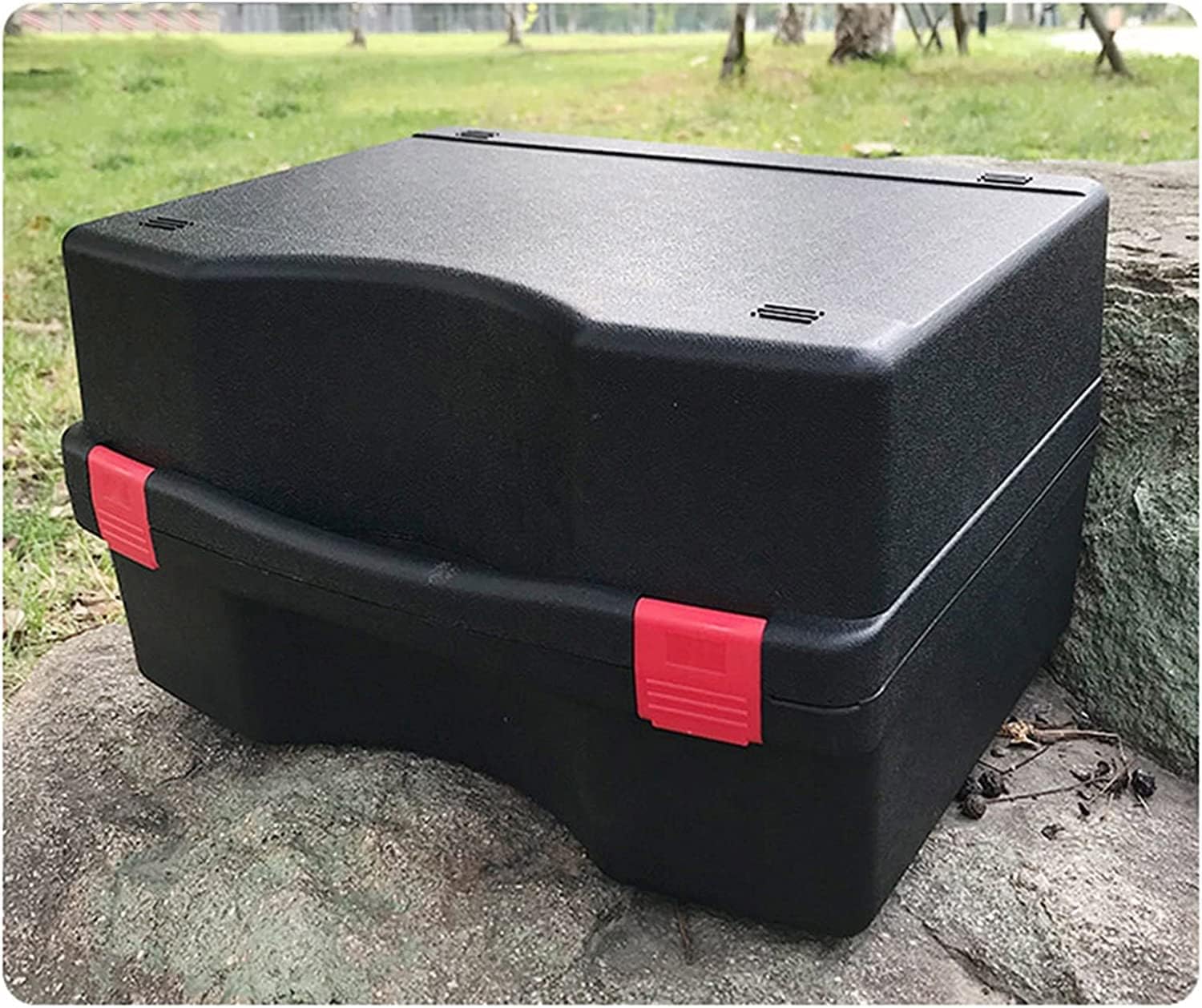 LIOONS Tool Box Plastic High Capacity Portable Storage Case Tool Kit with Sponge Lightweight Non-Slip Handle Storage Tool Set