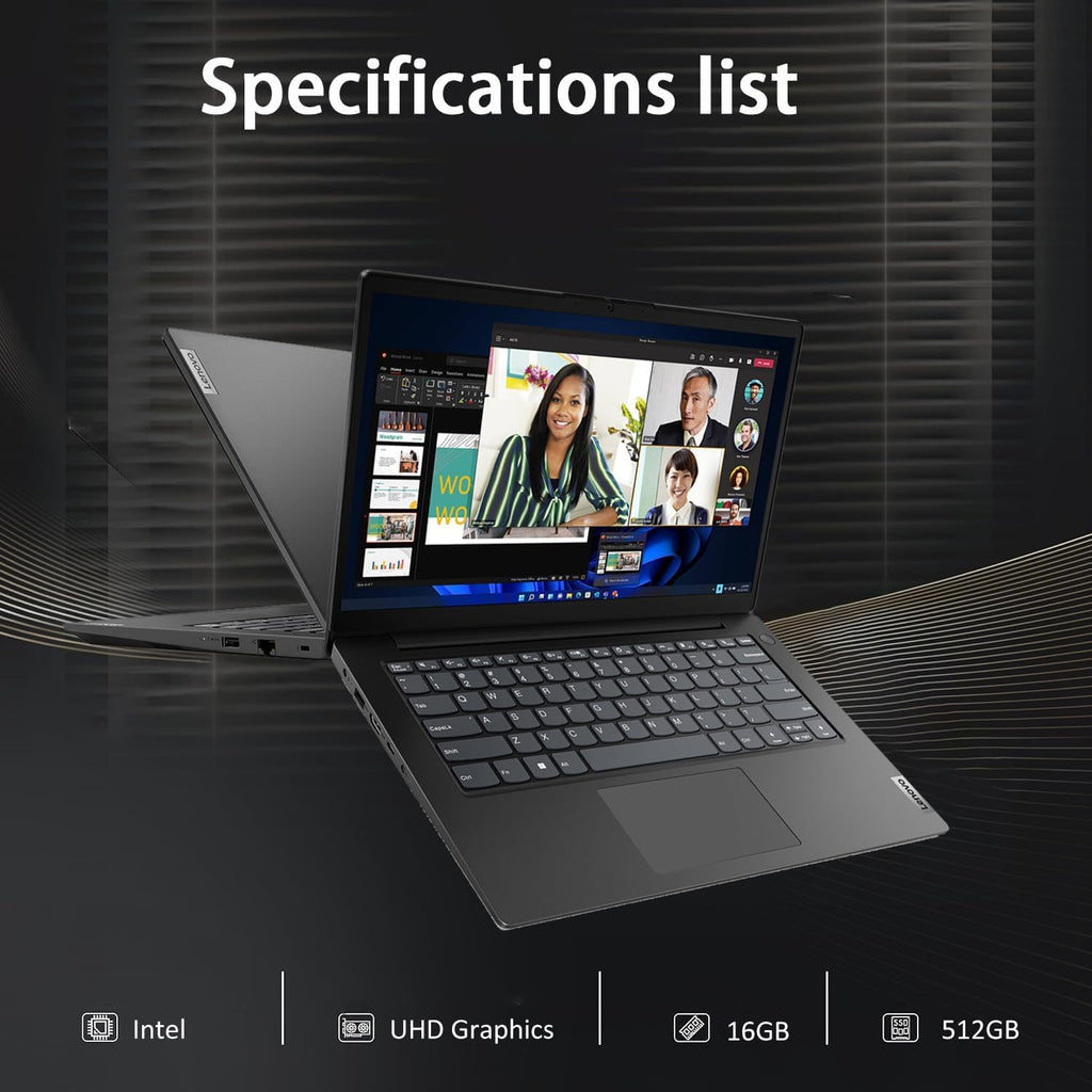 Lenovo V14 Gen 4 Business Laptop (14' FHD Anti-Glare, Intel 10-Core i7-13620H, 16GB RAM, 512GB SSD), Webcam with Privacy Shutter, Ethernet, HDMI, Win 11 Pro (Renewed)
