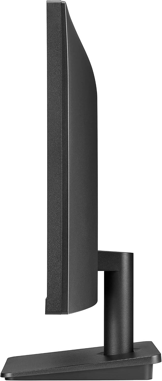 LG FHD (1920 x 1080) 24 Inch Computer Monitor, IPS, AMD FreeSync, 3-Side Borderless Design, 75Hz, 5ms, Reader Mode, Smart Energy Saving, OnScreen Control, HDMI, D-Sub, 24MP400-B, Black
