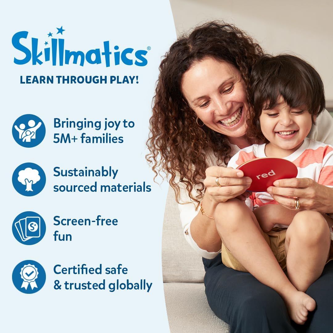 Skillmatics Foam Sticker Art Activity - Puppies, Mess-Free Fun for Kids, 800+ 3D Foam Stickers, DIY Felt Craft Kits, Gifts for Girls & Boys Ages 3, 4, 5, 6, 7