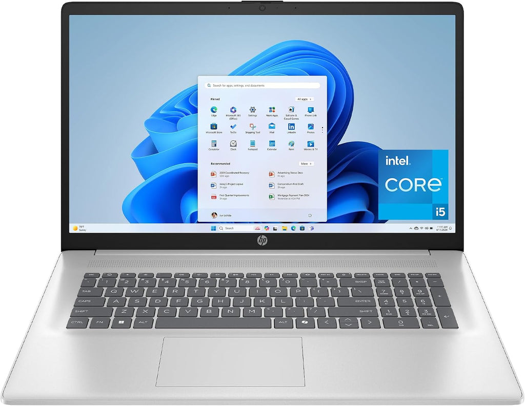 HP 15.6' Laptop, Intel Core i5-1334U Processor, Intel Iris Xe Graphics, 15.6' FHD Anti-Glare Display, 16GB RAM, 512GB SSD, HDMI, Wi-Fi and Bluetooth, Windows 11 Pro
