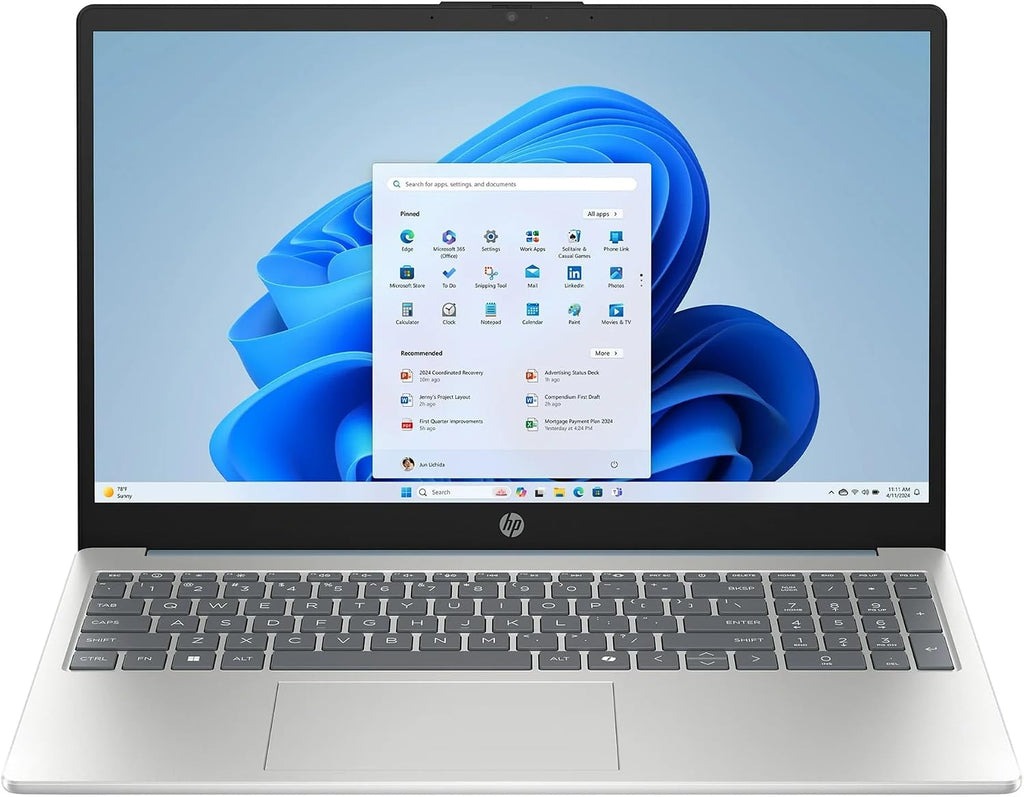HP Pavilion 15.6' FHD Touchscreen Anti-Glare Laptop,Intel Core i3-N305 Processor, 16GB RAM, 256GB SSD Storage, Up to 11 Hours Long Battery Life, Type-C, HDMI, Windows 11 Home, Moonlight Blue