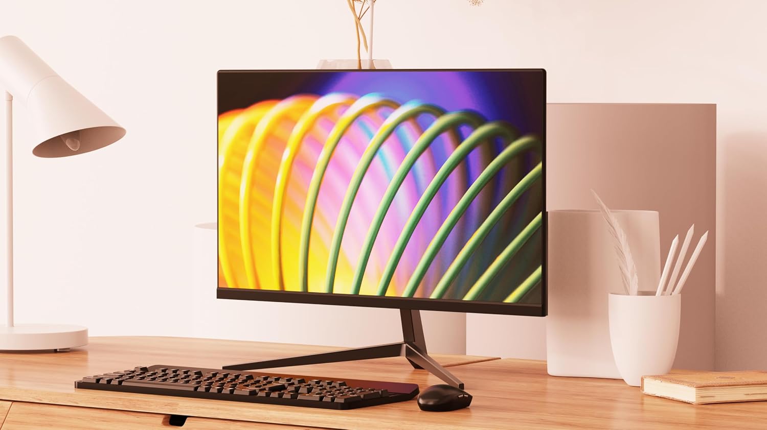HP ProDesk 600 G3 Desktop Mini Business PC with 21.5' FHD Monitor, Intel Quad Core i5-6500T, 16GB DDR4 RAM, 256GB SSD, DisplayPort, WiFi, BT, Windows 11 Pro(Renewed)