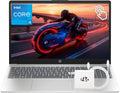 HP 15.6' FHD Touch Screen Business Laptop, 10-Cores Intel Core i5-1334U(Up to 4.6GHz) 32GB RAM 1TB SSD,Computer for Study Gaming Win11 Fast Charging Copilot AI WiFi 6 w/GM Accessory