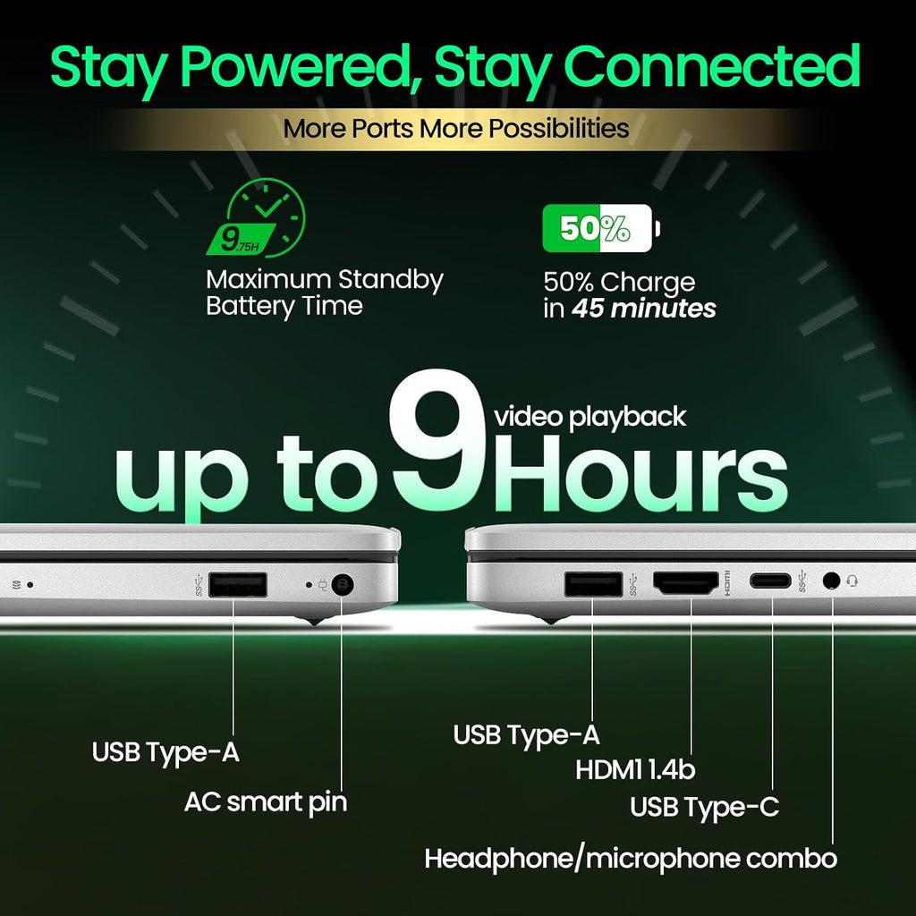 HP Flagship 17.3 Laptop Computer for Work & Home - AMD Ryzen 5 7430U (6-Core), AMD Radeon Graphics, FHD Anti-Glare IPS, Wi-Fi6 & BT 5.4, Fast Charge, Win 11 Pro, w/Accessory Kit, 16GB RAM, 512GB SSD