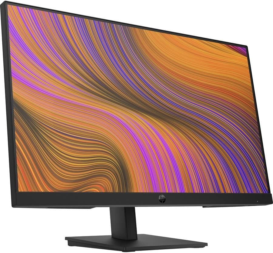 HP P24H G5 24' Class Full HD LCD Monitor - 16:9 - Black - 23.8' Viewable - in-Plane Switching (IPS) Technology - Edge LED Backlight - 1920 x 1080-16.7 Million Colors - 250 Nit - 5 ms - Speakers - HD