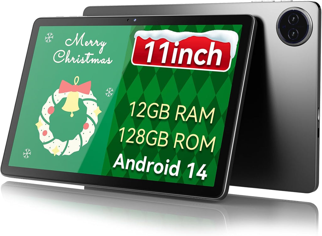 DigiLand 2025 Android 14 Tablet 11 inch Gaming Tablets MediaTek Helio G99 Octa-Core FHD 1920 * 1200 Display Android Tablet (G80 4+128GB)
