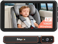 Babyvue BV6 Wireless Baby Car Camera Fast Setup, HD1080P No Wiring Car Baby Monitor with Auto IR Night Vision, 5.2' Display Backseat Camera 3X Zoom for Kids