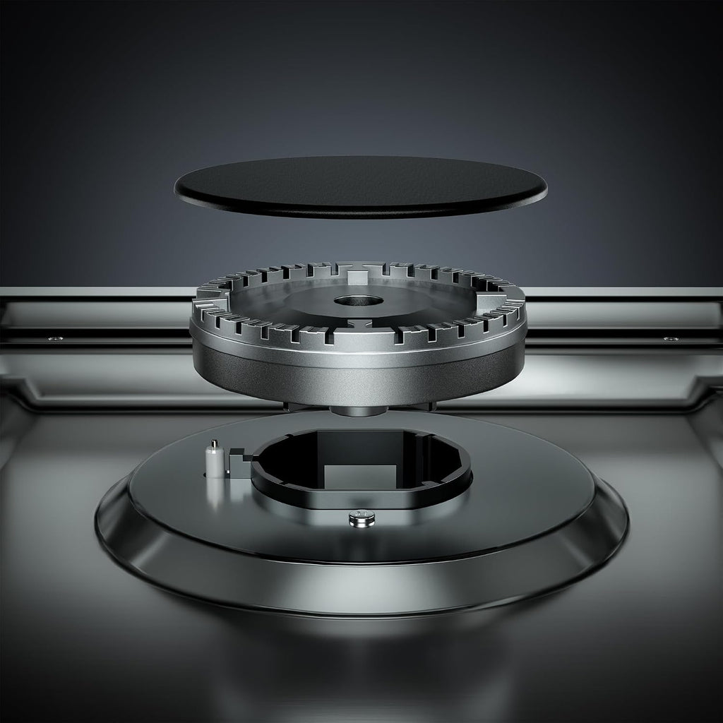 Empava 36 Inch Gas Cooktop,6 World-Class SABAF Burners Made in Italy,Stainless Steel Stove Top Bulit-in,Certified by CSA,for Homes, kitchens