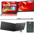 Ultra Thin Laptop Screen Extender Monitor Portable,14.2' 1080P FHD Lightweight Dual Screen,Portable Monitor for Laptop,Fit for 13-17' Laptops,Plug & Play Compatiable with Win/Mac/Chrome/Android/Switch