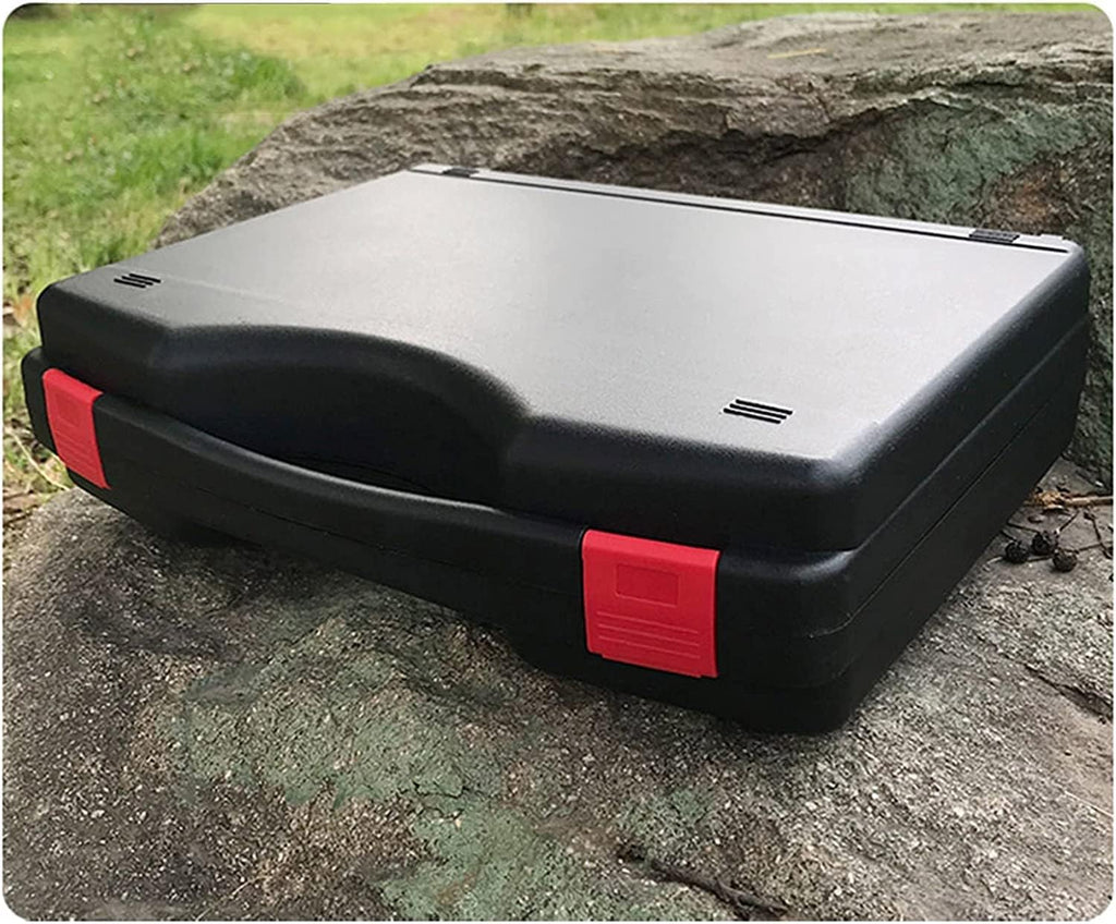 LIOONS Tool Box Plastic High Capacity Portable Storage Case Tool Kit with Sponge Lightweight Non-Slip Handle Storage Tool Set