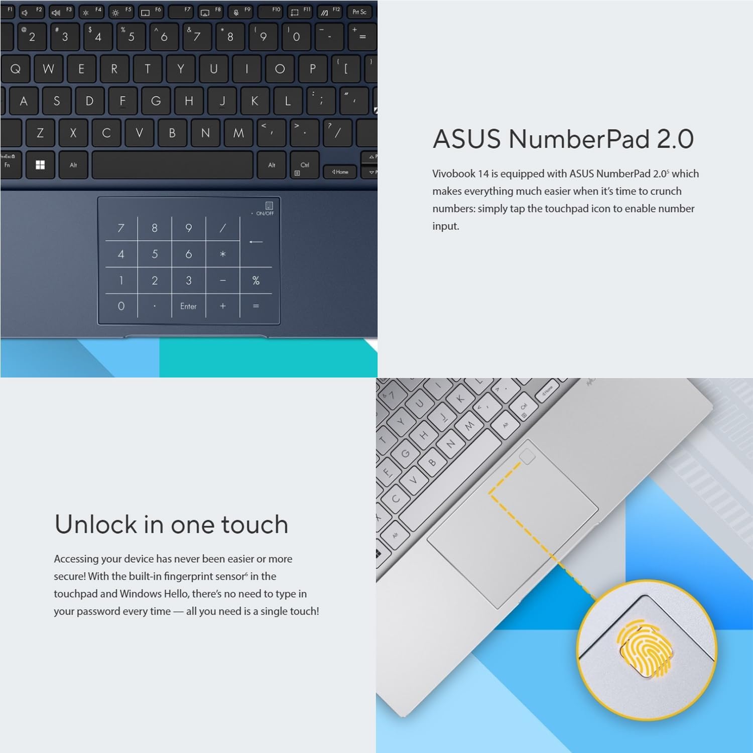 ASUS VivoBook Laptop | 16GB RAM | 1TB PCIe SSD Storage | 14' FHD Display | Intel 12th Generation 6 Core Processor | Bluetooth | HDMI | Thin & Light | Windows 11 | w/WOWPC Recovery USB