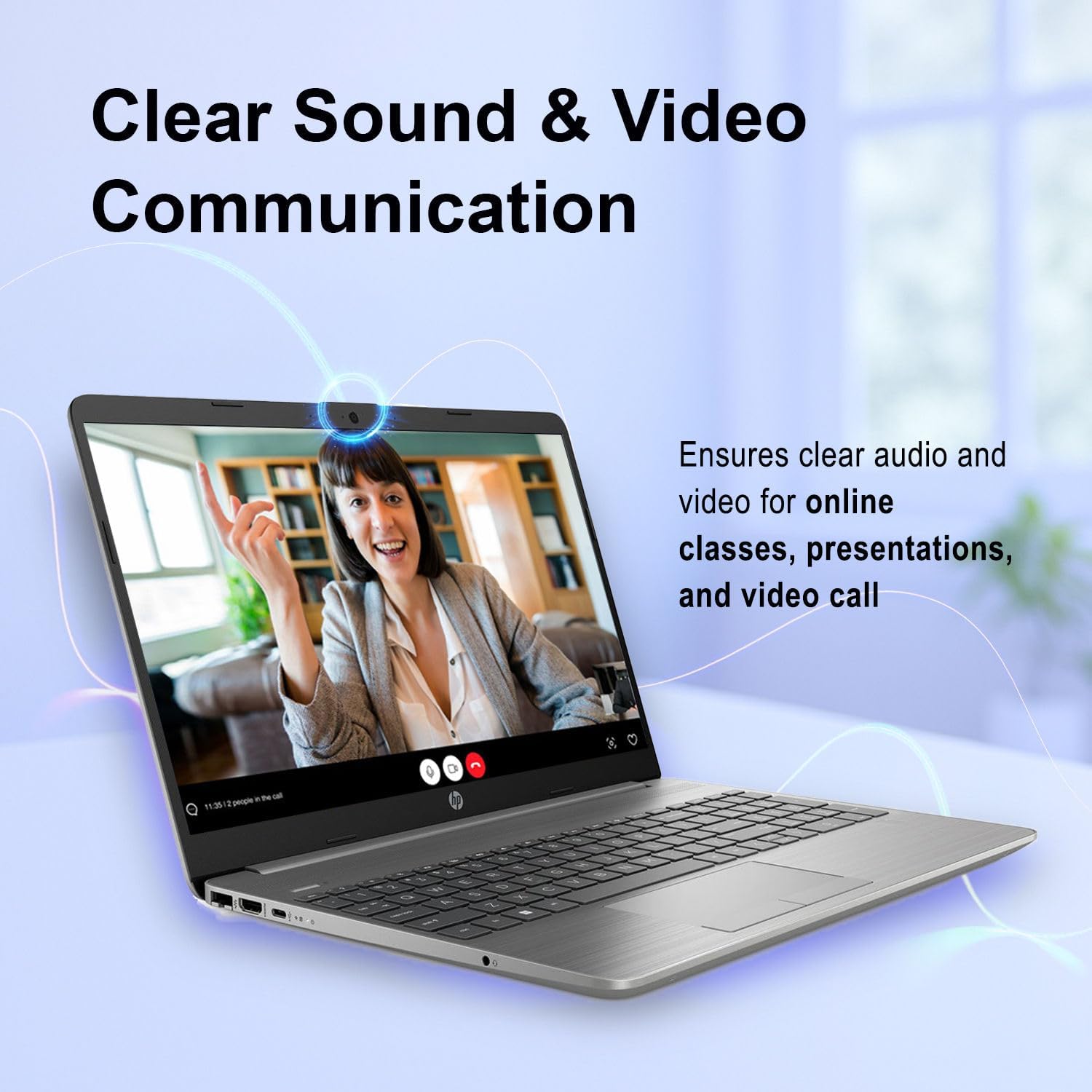 HP Pavilion Laptop | Intel Processor | 8GB DDR4 RAM | 256GB PCIe SSD | 15.6' FHD 1080p Display | Windows 11 Home | Wi-Fi 6 | Full-Size Keyboard | All-Day Performance for Work & Study | WOWPC USB