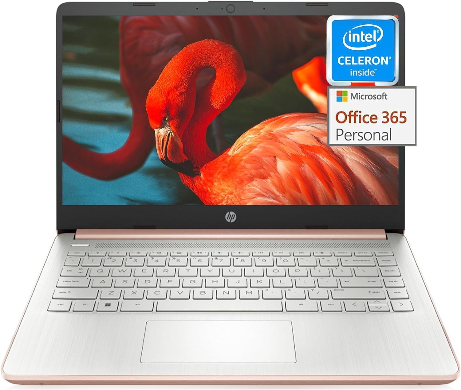 HP Stream 14 inch Laptop for Student and Business, Intel Quad-Core N4120 Processor, 16GB RAM, 64GB eMMC, 1-Year Office 365, Webcam, Long Battery Life, Slim Laptop, Wi-Fi, Win 11 S