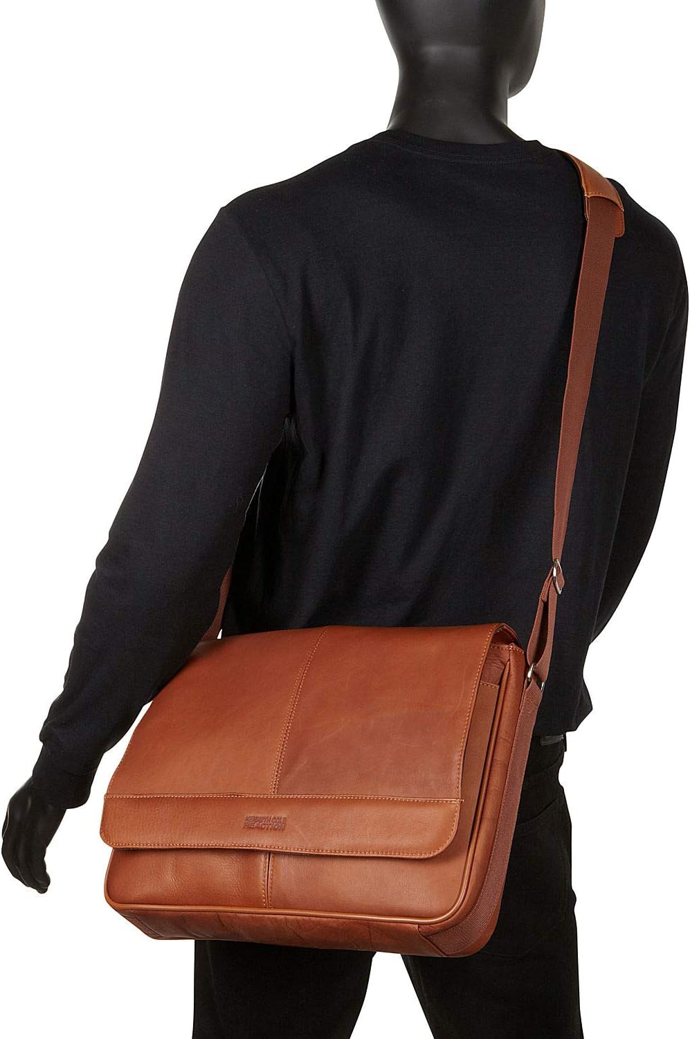 Kenneth Cole REACTION Colombian Leather Slim Single Compartment