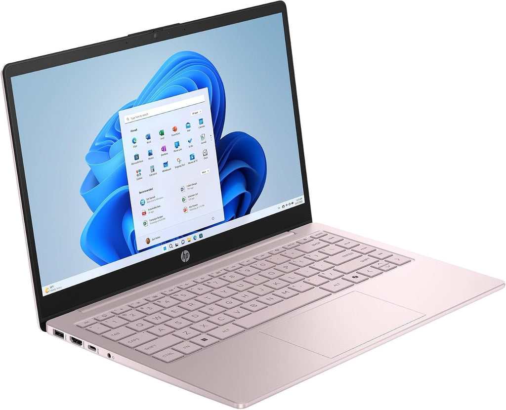 HP 14-EP200 2025 Laptop, 4-Core Intel Processor N150, 14' WXGA HD Display, Intel Graphics, 16GB DDR4 1TB SSD, Wi-Fi 6, Win10 Home
