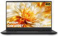 15.6 Inch Laptop Computer, Laptop with Gold 6500Y (Beat N5095, Up to 3.4GHz), 32GB RAM 1TB SSD, 1080P FHD IPS Display, Bluetooth, WiFi, HDMI, Type-C, 38WH Battery, Laptops