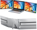 AYY Laptop Screen Extender, 14' FHD 1200P Portable Triple Monitor for 13'-17' Laptops, Aluminum Alloy Stand, Compatible with MacOS/Windows/Chrome