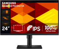 Samsung 24' (S40GD) Borderless Business Monitor with IPS Panel, 100Hz Refresh Rate, Eye Saver Mode, Ergonomic Design, Game Picture Mode, LS24D408GANXGO