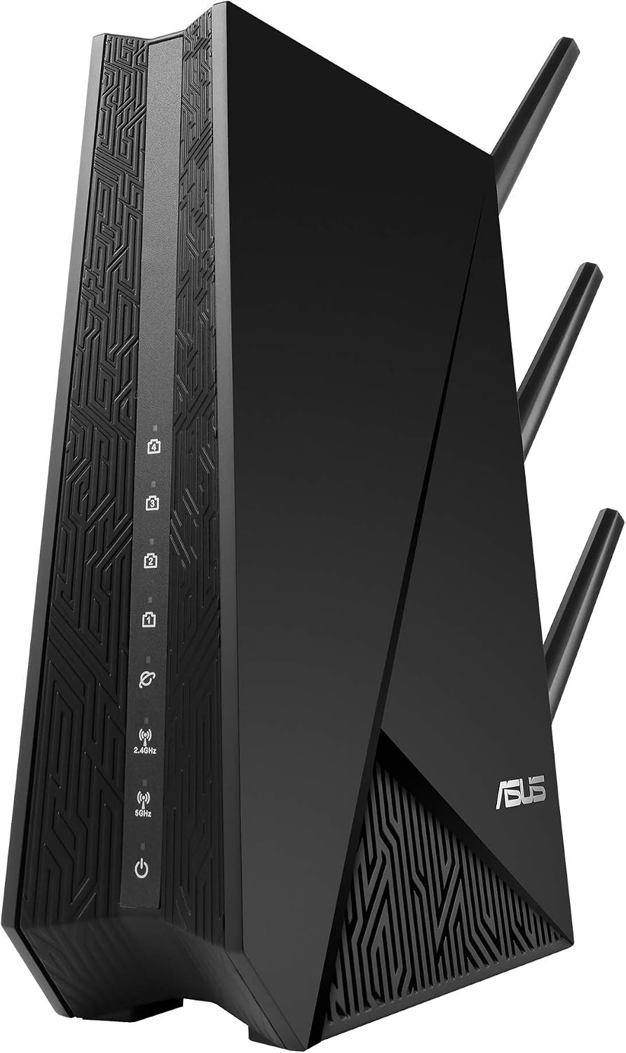 ASUS Dual Band WiFi Repeater & Range Extender (RP-AC1900) - Coverage Up to 3000 sq.ft, Wireless Signal Booster for Home, AiMesh Node, Easy Setup