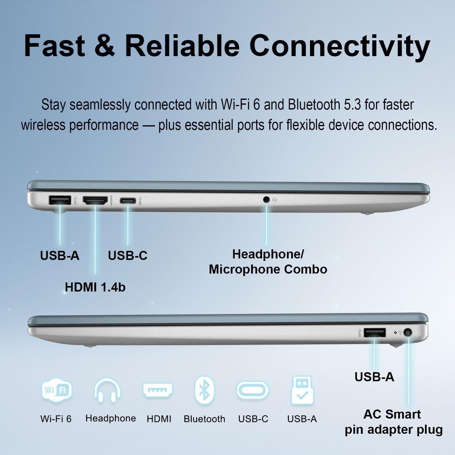 HP 15.6' Pavilion FHD Touchscreen Laptop | Intel Core i3 | 8GB DDR4 | 756GB Storage (256GB PCIe SSD + 500GB External) | Windows 11 | Numeric Keypad | Wi-Fi 6 & Privacy Webcam | Up to 10H Battery