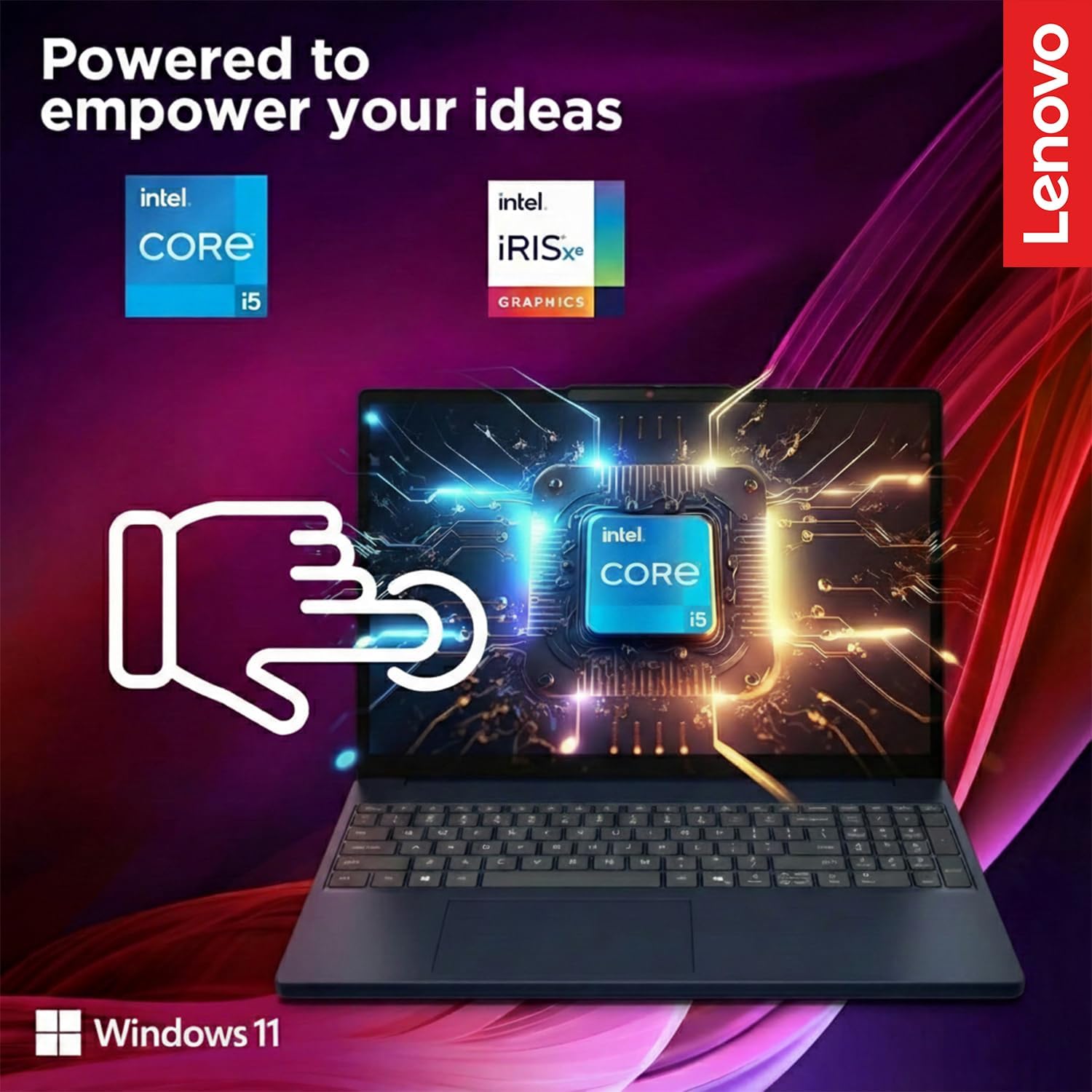 Lenovo 15.6' FHD Touchscreen Business Laptop, 13th Gen Intel 10-Core i5-1335U(Beats i7-1255U), 8GB RAM, 756GB Storage(256GB SSD+500GB External Drive), Windows 11, WOWPC, No Mouse