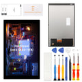 Olivechard Steam Deck OLED Screen Replacement 1TB 7.4' Anti-Glare Matte Display Assembly for Valve SteamDeck OLED 2023 (1TB Only) Touch Digitizer Repair Panel Not for LCD 2022 or Glossy OLED
